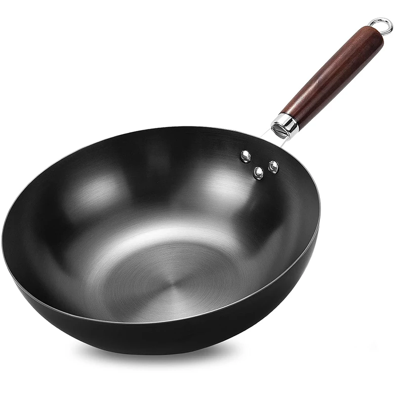 Wok Electric Flat - 평평한 바닥 웍 팬 32cm 철제