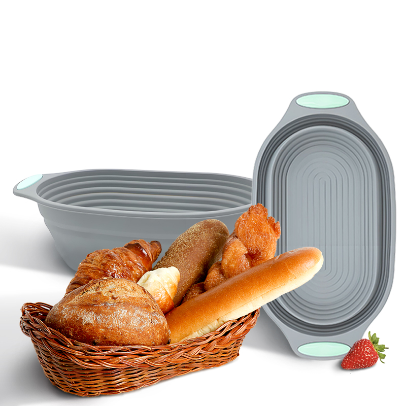 Kitchen Appliances On Sale - 1PC 실리콘 접이식 반네통 빵 발효