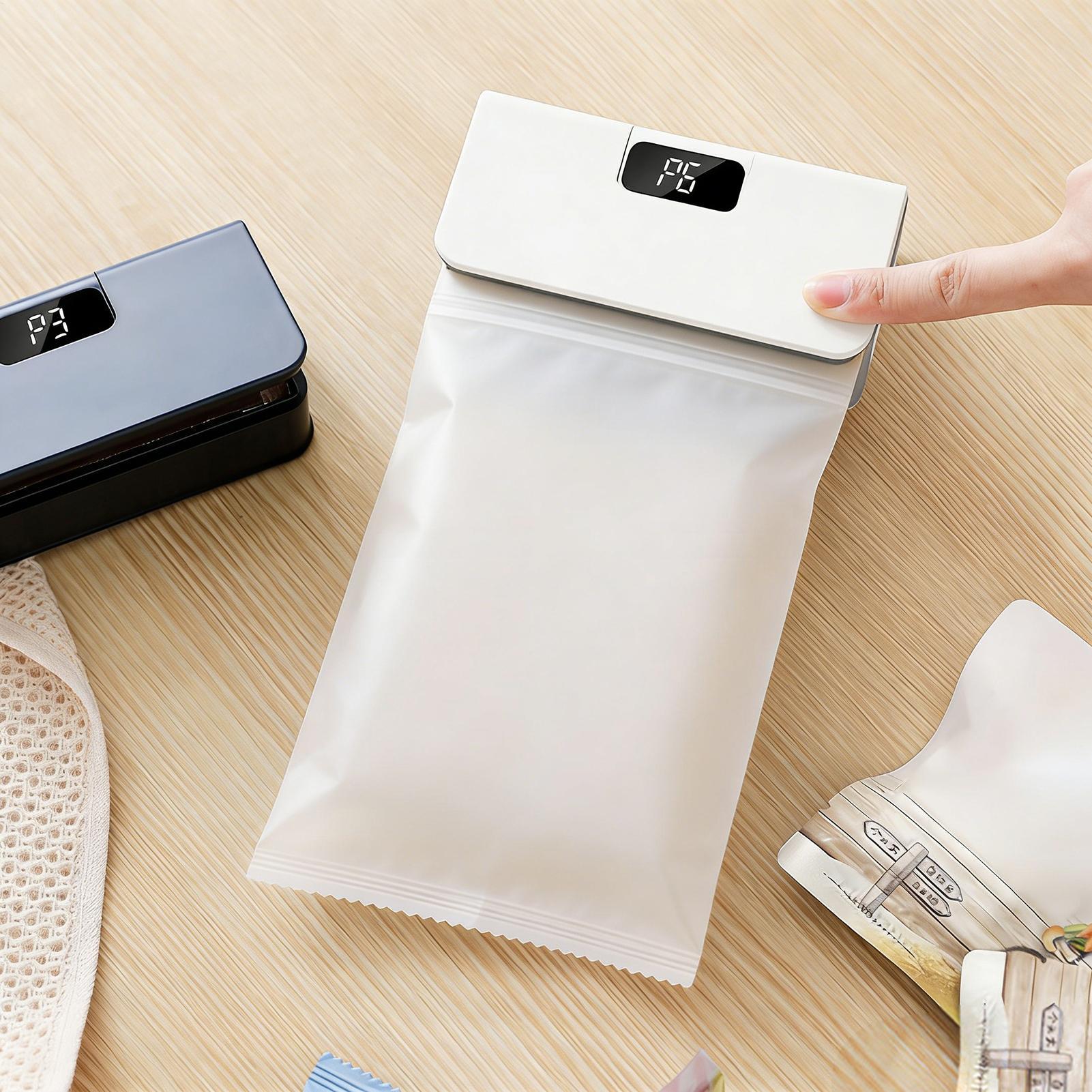 Kitchen Appliances And Utensils - 자석식 봉지 밀봉기 6단계 자석식 식품