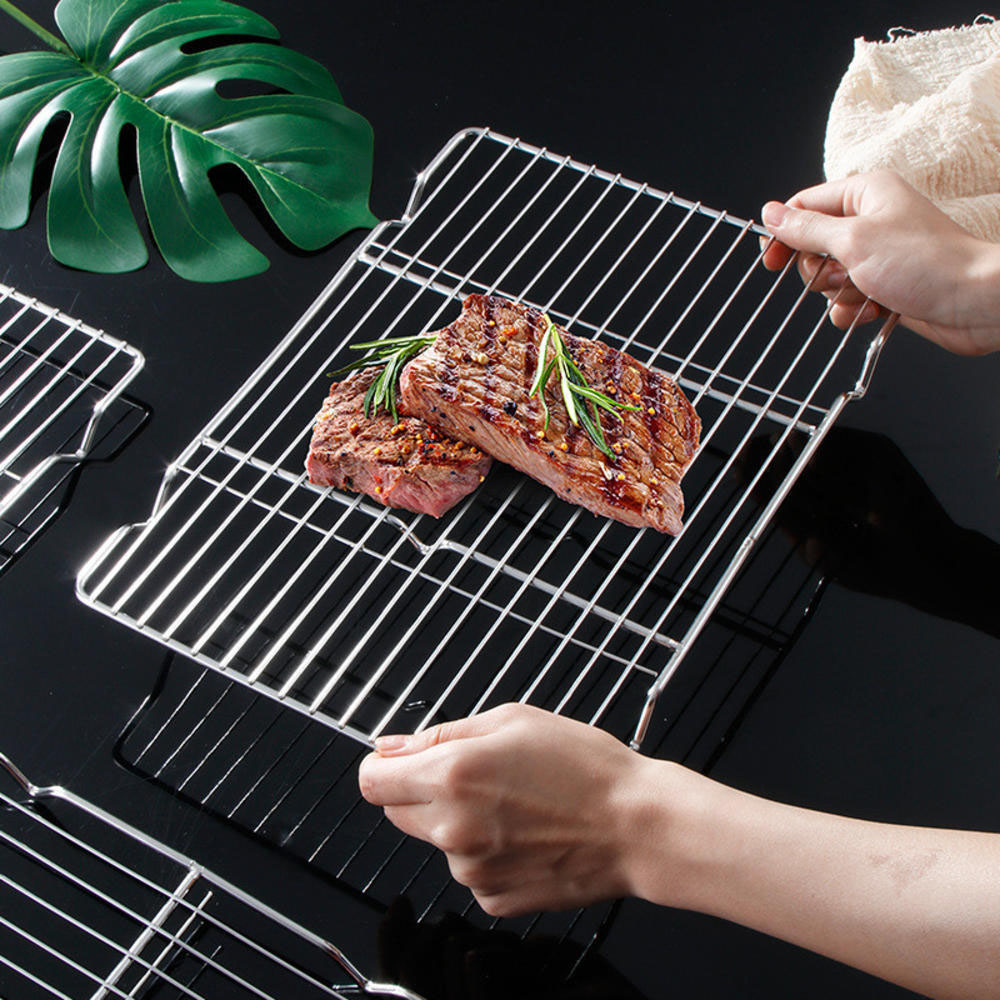 Kitchen Appliances On Sale - 스테인레스 스틸 바베큐 메쉬 매트 재사용