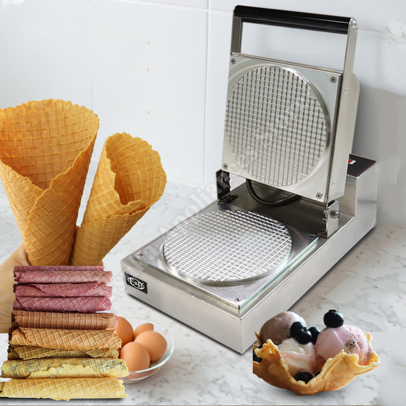Ice Cream Maker Electric - 롤 기계 제조업체 전기 소형 크리스피