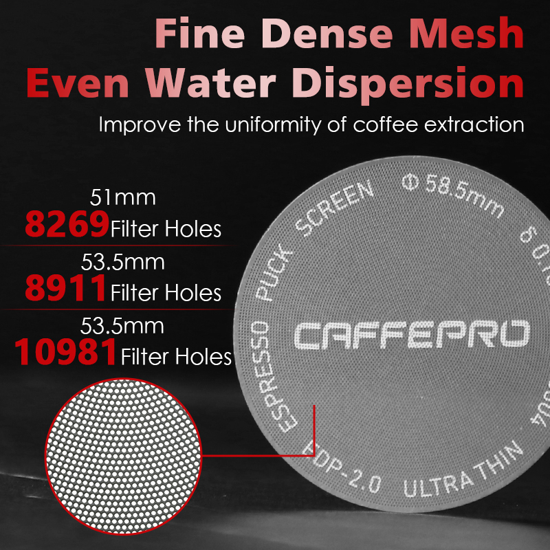 Caffeepro 에스프레소 퍽 스크린 0.2mm 마그 - Breville Espresso Bes870 리뷰 및 가격