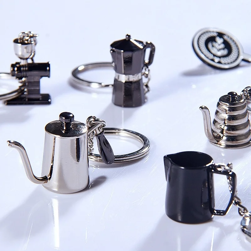 커피 용품 키체인 미니 탬퍼 키체인, 휴대용 유행 아연 - Breville Espresso Bes870 리뷰 및 가격
