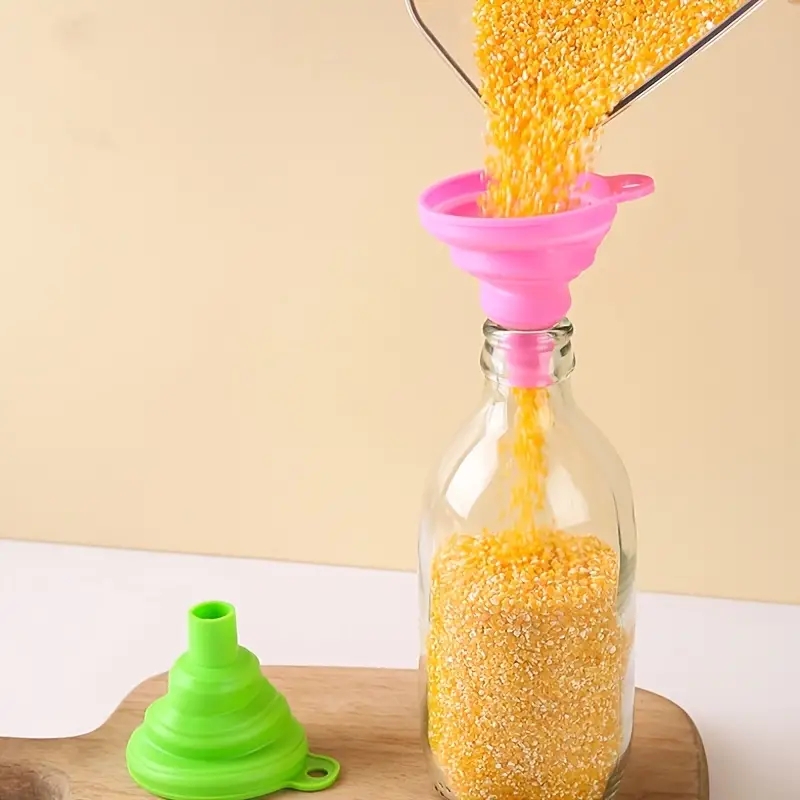 실리콘 접는 깔때기 다기능 휴대용 미니 주방 개폐식 오 - Kitchen Appliances And Utensils 리뷰 및 가격