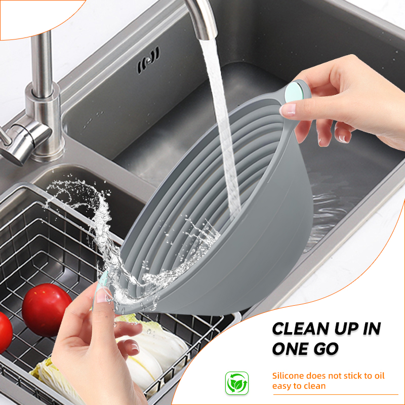 1PC 실리콘 접이식 반네통 빵 발효 바구니 - 사워도 - Kitchen Appliances On Sale 리뷰 및 가격