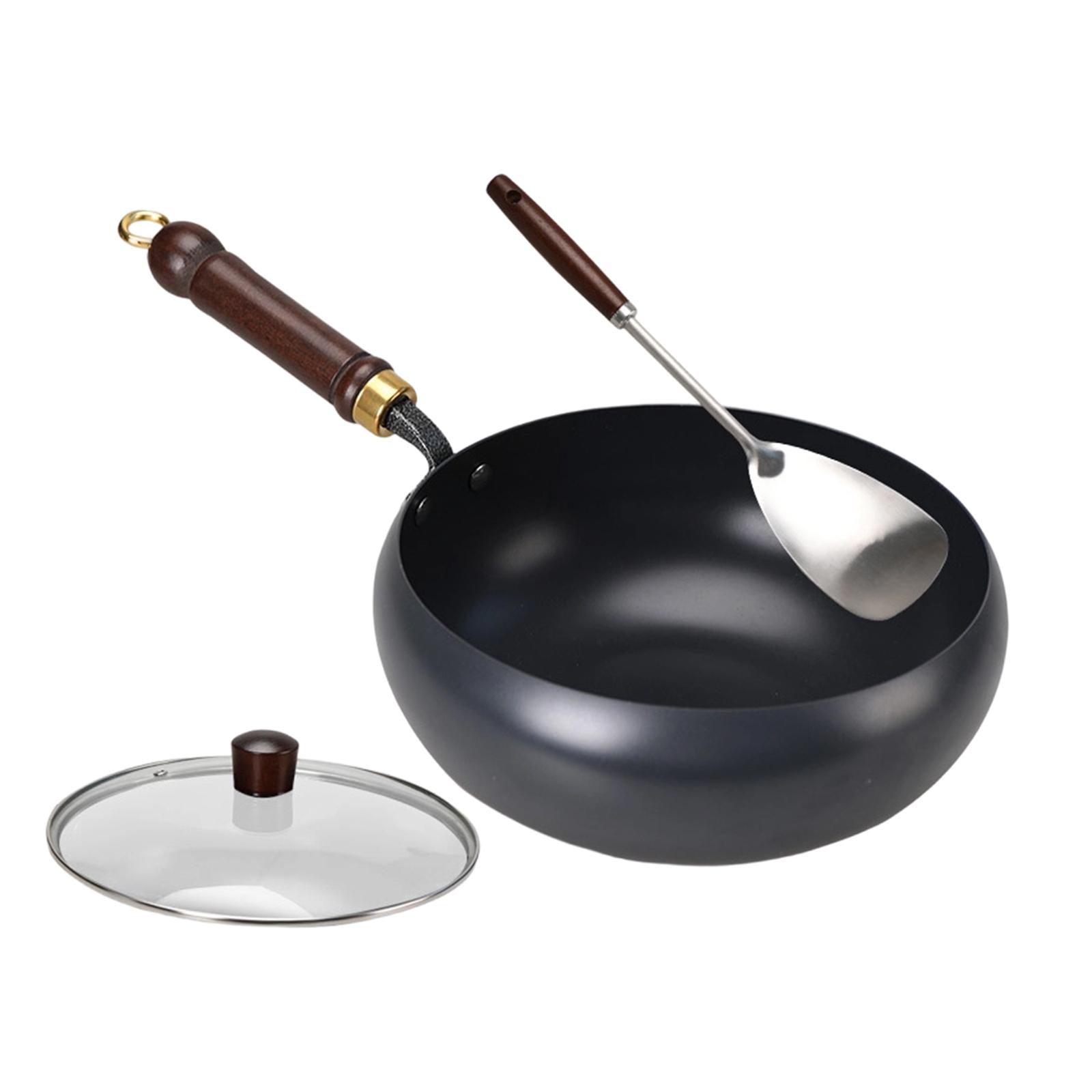 스틱 방지 철제 웍 프라이팬, 평평한 바닥, 깊은 냄비 - Wok Electric Flat 리뷰 및 가격