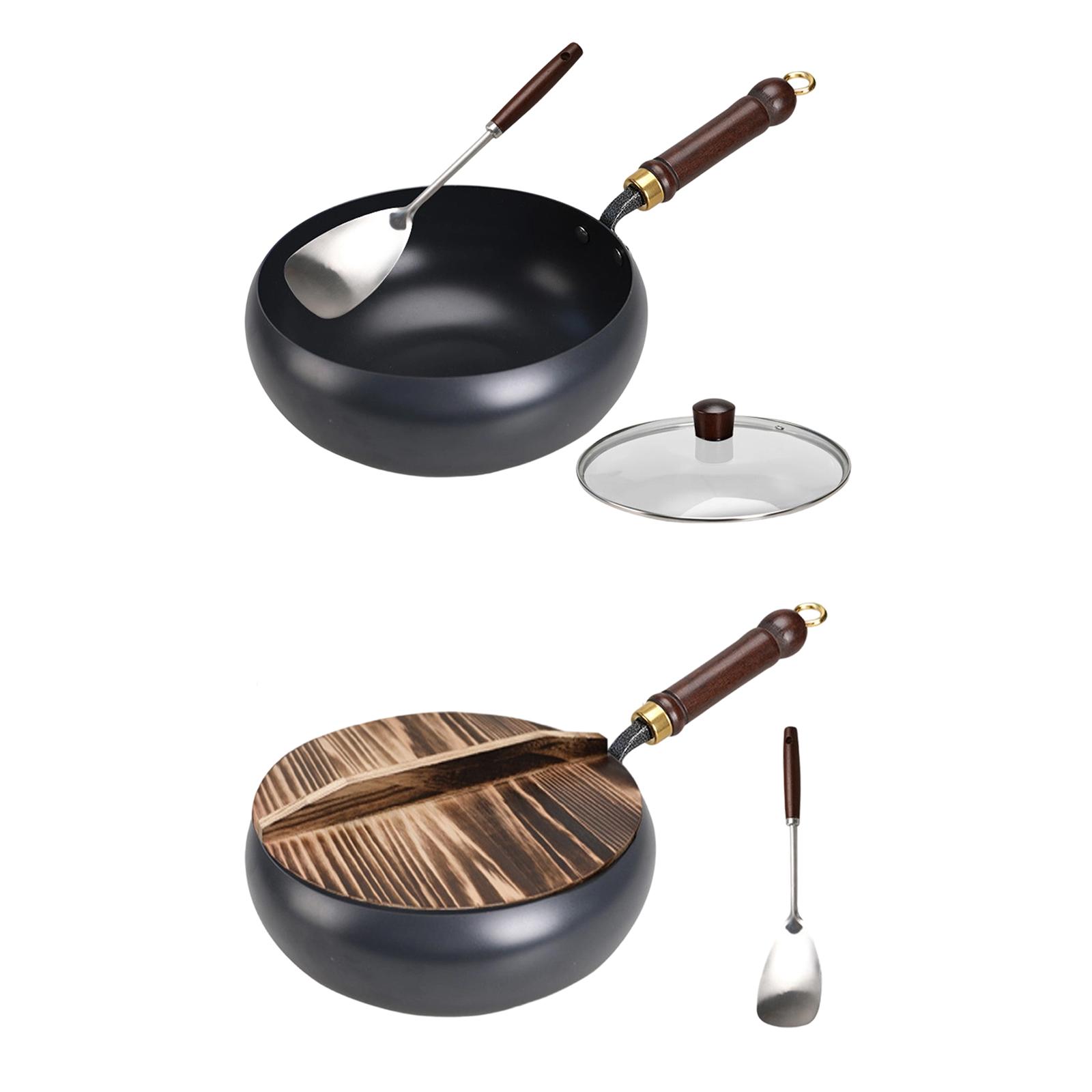 스틱 방지 철제 웍 프라이팬, 평평한 바닥, 깊은 냄비 - Wok Electric Flat 리뷰 및 가격