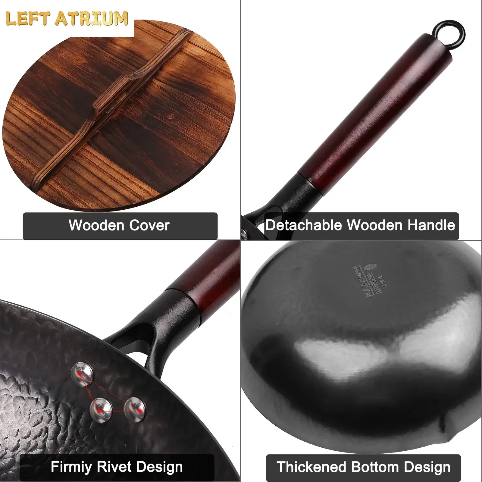 탄소강 웍, 뚜껑이 있는 웍 및 볶음팬, 전기, 인덕션 - Wok Electric Flat 리뷰 및 가격