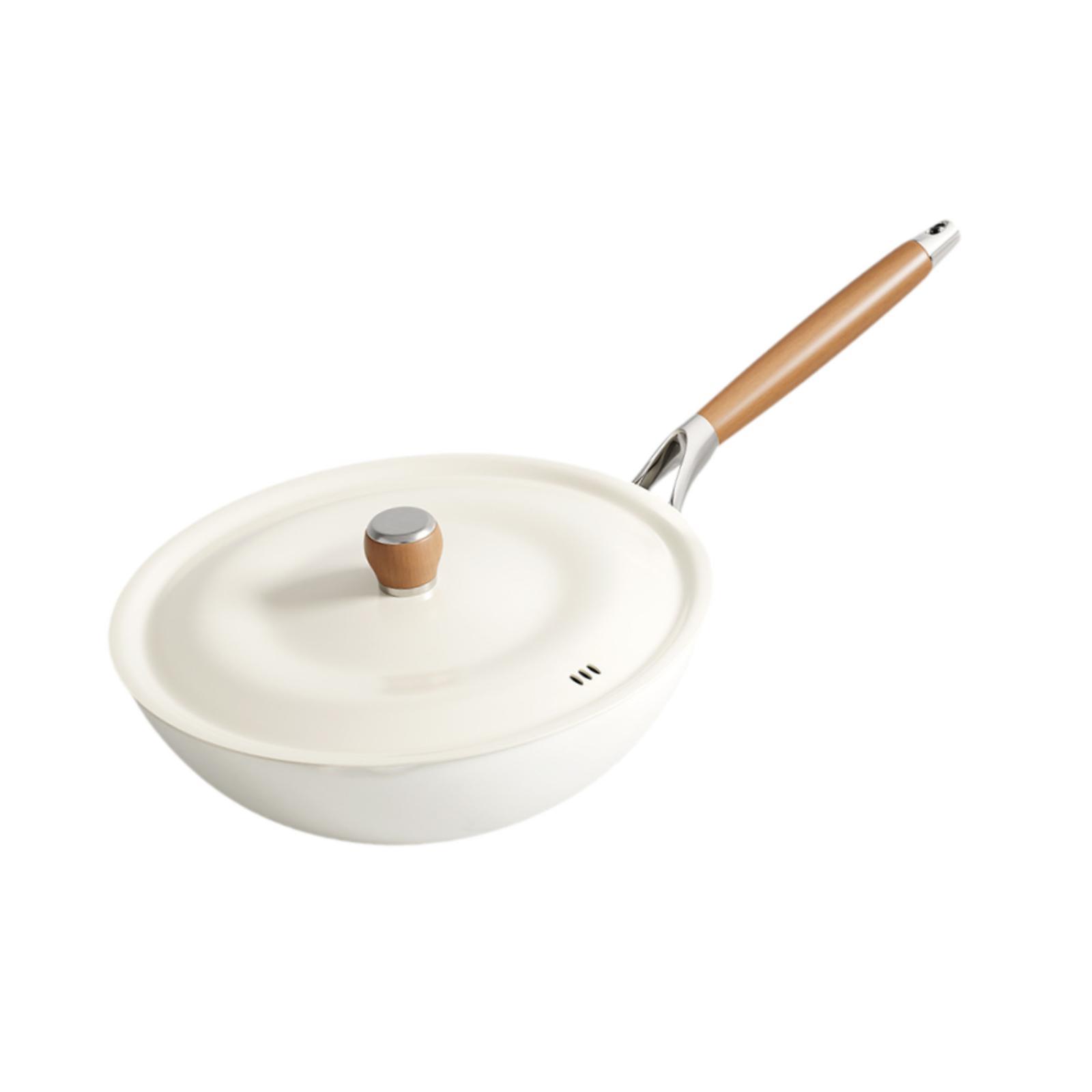 28cm 뚜껑 포함 볶음팬, 다용도 매끄러운 표면 평평 - Wok Electric Flat 리뷰 및 가격