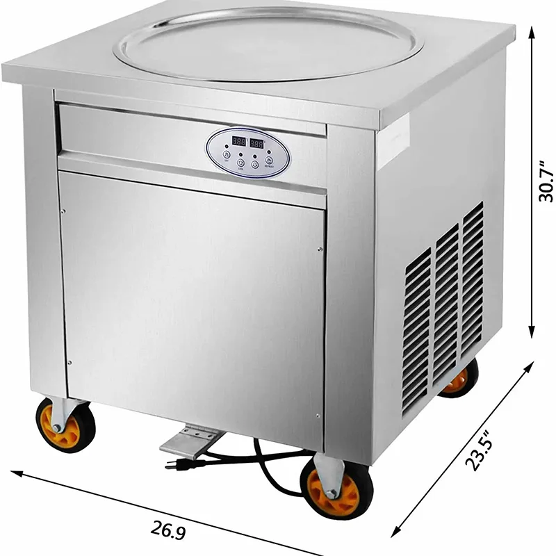 소형 빙수기, 단일 트레이 아이스크림 기계, 풋 스위치 - Ice Cream Maker Electric 리뷰 및 가격
