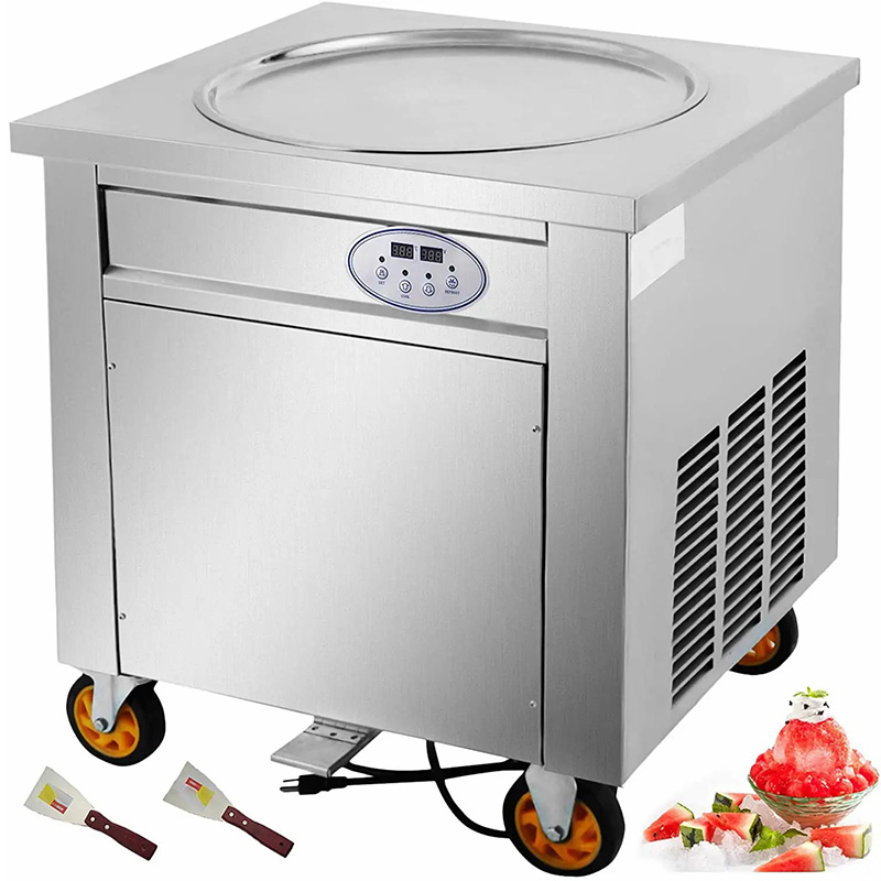 컴팩트 빙수 기계, 싱글 트레이 아이스크림 기계, 풋  - Ice Cream Maker Electric 리뷰 및 가격