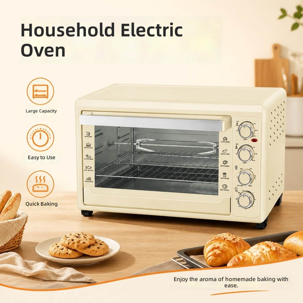 전기오븐 60L, 4단 베이킹 머신, 대용량, 상하 가 - Kitchen Appliances Gift Ideas 리뷰 및 가격