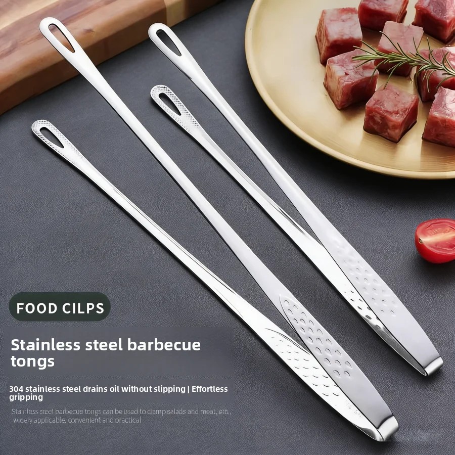 스테인리스 스틸 주방 집게 미끄럼 방지 내열 BBQ 그 - Kitchen Appliances And Utensils 리뷰 및 가격